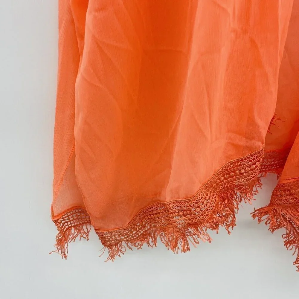 INC International Concepts Womens One Size‎ Easy Solid Fringe Topper Shawl 832